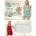 thumbnail image 7 of Anygrew Womens Pajama Sets Cami Shorts Soft Pajama Sets 2 Piece Pj Lounge Set Sleep, 7 of 7