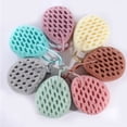 thumbnail image 3 of Yuarrent Bola de baño suave para exfoliación de todo el cuerpo hecha de poliuretano puro que proporciona una comodidad excelente Juegos de accesorios de baño gris, 3 of 6