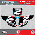 thumbnail image 3 of Kalair GFX Graphics Kit for Honda CRF250R (2022) Vision Series, 3 of 5