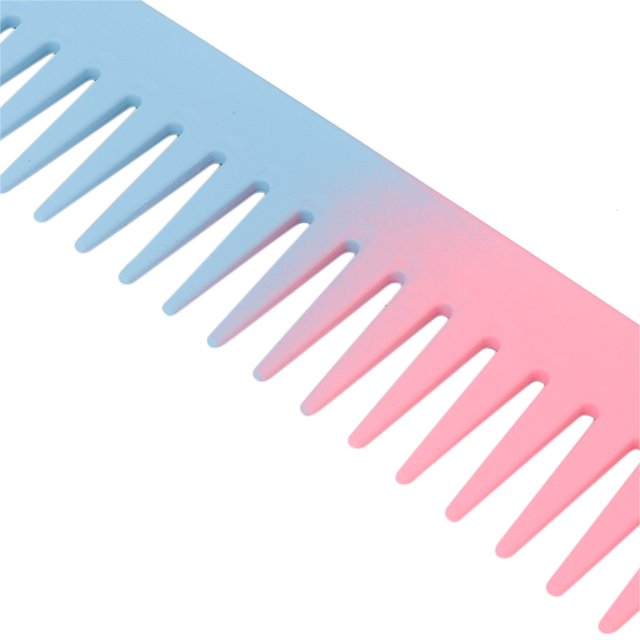 Peine de dientes anchos para peinar, peine de dientes anchos, peine para champú sin salón, peine para cabello de dientes anchos, salida de alta intensidad