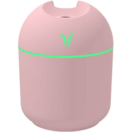 

250ML USB Air Humidifier Portable Air Diffuser with Colorful Night Lights Household Aroma Diffuser Aromatherapy Sprayer Essential Oil Diffuser for Bedroom Home Office Car