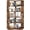 Rustic Brown, variant on Aheaplus 7-Tier Corner Bookshelf, Freestanding L-Shaped Display Shelf with Baffle, Space-Saving Etagere Bookcase for Home Office, Living Room, Bedroom, Kitchen,Gray Oak
