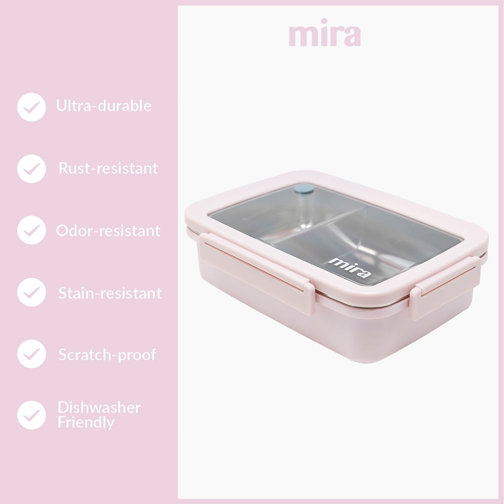 Set of 3 Lunch Box Food Containers – MIRA Brands