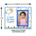 thumbnail image 5 of Expressly Yours! "I Lost My First Tooth!" Picture Frame Keepsake Gift with Colorful, Crayola Theme and Innovative Front-Loading Design, Holds 3.5 x 5" Photo, 5 of 6