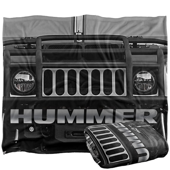 Hummer Blanket, 50'x60' Front Facing Silky Touch Super Soft Throw Blanket
