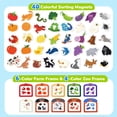 thumbnail image 2 of Juguetes de nevera con clasificación magnética de colores JoyCat, 50 piezas, 2 of 9
