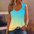 thumbnail image 1 of Puntoco Camisolas ajustadas para mujer, camiseta sin mangas con estampado de moda para mujer, blusa informal sin mangas, 1 of 4