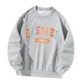 thumbnail image 4 of Sudadera de mujer con cuello redondo, ropa de otoño para ir de compras, oficina, senderismo L Yuyangstore Sudadera Mujer, 4 of 8