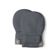 thumbnail image 4 of Goumikids Soft Organic Stay On No Scratch Baby Infant Mittens, 0-3M Midnight, 4 of 7