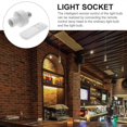 thumbnail image 2 of Remote Control Light Socket Wireless Switch 3Pcs Light Timer for Indoor, 2 of 3