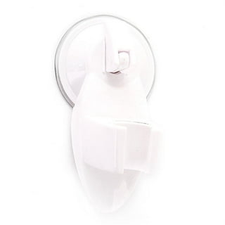 1pc Suction Cup Random Color Shower Head Holder, Light Grey Showerhead Rack  For Bathroom