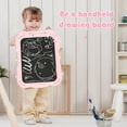 thumbnail image 5 of Costway Height Adjustable Kids Art Easel Magnetic Double Sided Board w/ Accessories Pink, 5 of 11