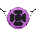 thumbnail image 2 of Spaco 40 Inch Flying Saucer Swing Tree Swing, Toddler Swing for Indoor Outdoor Play Set, Purple, 2 of 7