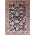 thumbnail image 1 of Ahgly Company Indoor Rectangle Mid-Century Modern Silver Pink Oriental Area Rugs, 4' x 6', 1 of 6