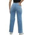 thumbnail image 7 of JGNGSHN Women's High Rise Barrel Jeans Casual Retro Straight Leg Denim Pants Loose Distressed Trousers, 7 of 7