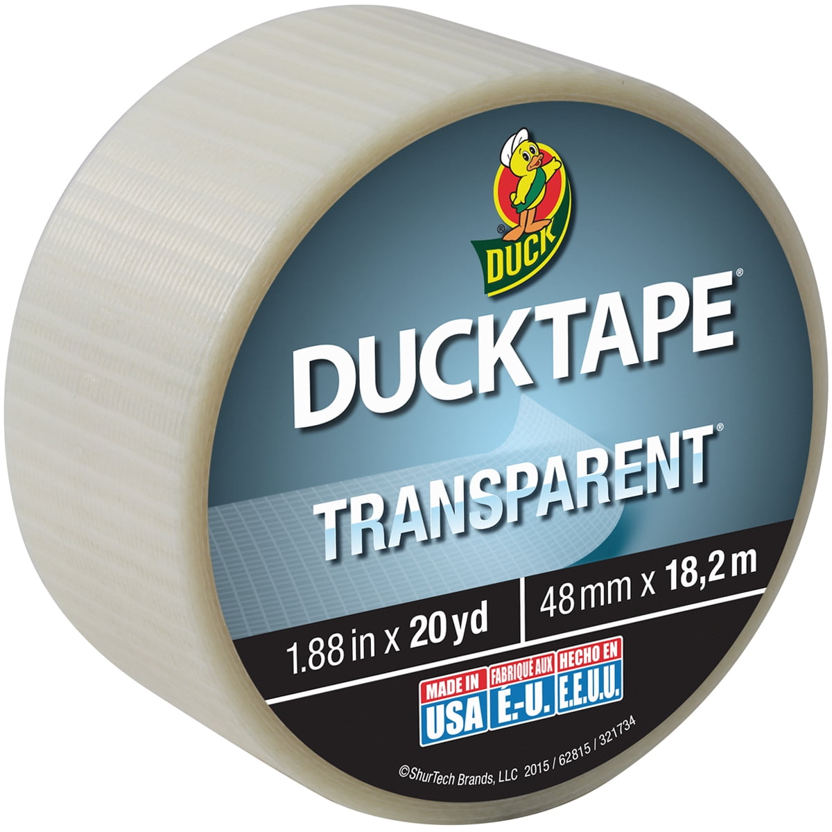 Transparent Duck Tape 1.88"X20ydClear Walmart Canada