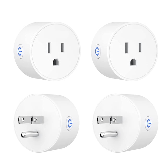 Mini enchufe inteligente con función de temporizador, enchufe Wifi, control remoto, no requiere concentrador, blanco Ormromra CZDZ-XM78