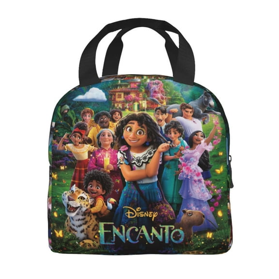 Lunch Bags For School Work Trips, Encan-To Reusable Insulated Lunch Bag, Leakproof Tote Bag For Picnic, Beach, Leakproof Cooler Bag 8*5*8.5inch