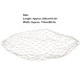 thumbnail image 5 of Cotton Rope Hammock Hand Woven 264.6lb Capacity Portable Cotton Rope Mesh Hammock for Outdoor Indoor Patio Yard, 5 of 5