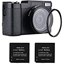 Digital Camera Camcorder Full HD 1080p 3.0 Inch Flip Screen Shoot Camera 24.0 MP Camcorder Vlogging Camera