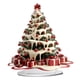 thumbnail image 2 of Letrero de árbol de Navidad 2D, ilustraciones, manualidades con base, decoración para oficina Rojo Verde, 2 of 8