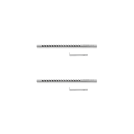 

Accusize 4Mm-B Keyway Broach 19/64 to 1-11/16 Length of Cut Requires 1 Shim 5001-0006x2