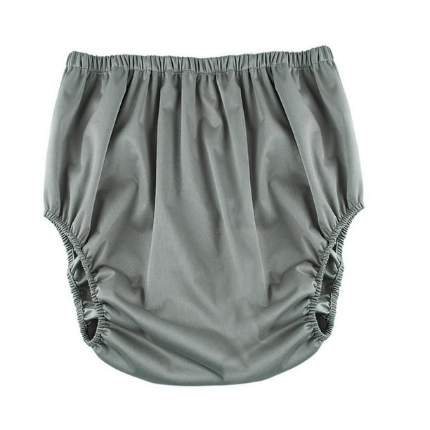 Ropa interior reutilizable para adultos, a prueba de fugas, para incontinencia. L