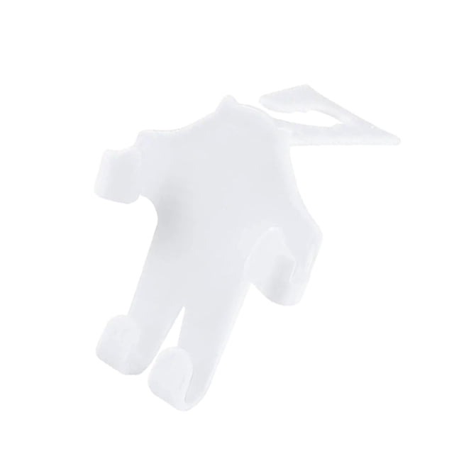 Gancho para reposacabezas de asientos de coche, accesorios para coche, colgador universal y versátil para asientos de vehículos. Blanco