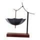 thumbnail image 4 of Colador de té de cerámica para fugas de té, colador de té creativo para juego de té, accesorios para el hogar, oficina, comedor, mesa, decoración de Negro Gloria Utensilios de ceremonia, 4 of 9