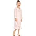 thumbnail image 6 of Generic Autumn and Winter Pure Cotton Girls' Nightdress Children's Homewear Pajamas Children's Autumn Thin Air Conditioning Clothing sleepies pajamas set for family, 6 of 9