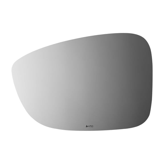 Flat Driver Side Replacement Mirror Glass for 2018-2019 Honda Accord W/O Baking Plate