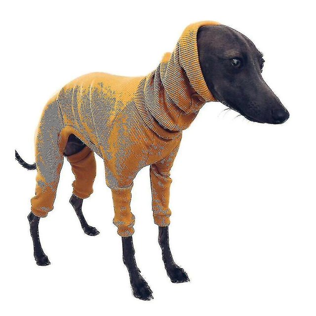 Pet Clothes Dog Greyhound Jumper Sweater Winter Protective Apparel Fiis