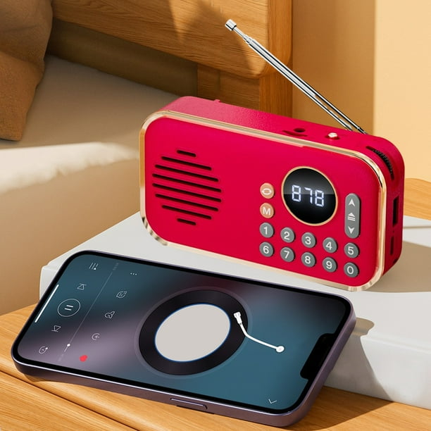 Christmas Ornaments Bluetooth Stereo Plug-in USB Stick Radio