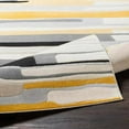 thumbnail image 6 of Mark&Day Area Rugs, 5x7 Lorient Modern Mustard/Ivory Area Rug, Light Grey Beige Khaki Carpet for Living Room, Bedroom or Kitchen (5'3" x 7'3"), 6 of 7