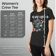 thumbnail image 5 of Women's Lilo & Stitch Flowers and a Coconut  Graphic Tee Black X Large, 5 of 9