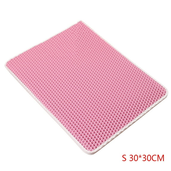Pet litter Mat Double Layer Pad Home Large Flexible EVA Washable Pet Box Pan Cushion Odorless Rug