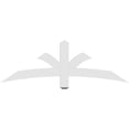 thumbnail image 4 of 60"W x 20"H x 2"D x 4"F, 8/12 Pitch, Davenport Architectural Grade PVC Gable Bracket, 4 of 8
