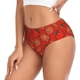 thumbnail image 2 of Balery Tomatoes Ropa Interior de Algodón para Mujer con Dibujo – Braguitas Cómodas y Elásticas, Estilo Clásico-XX-Large, 2 of 6