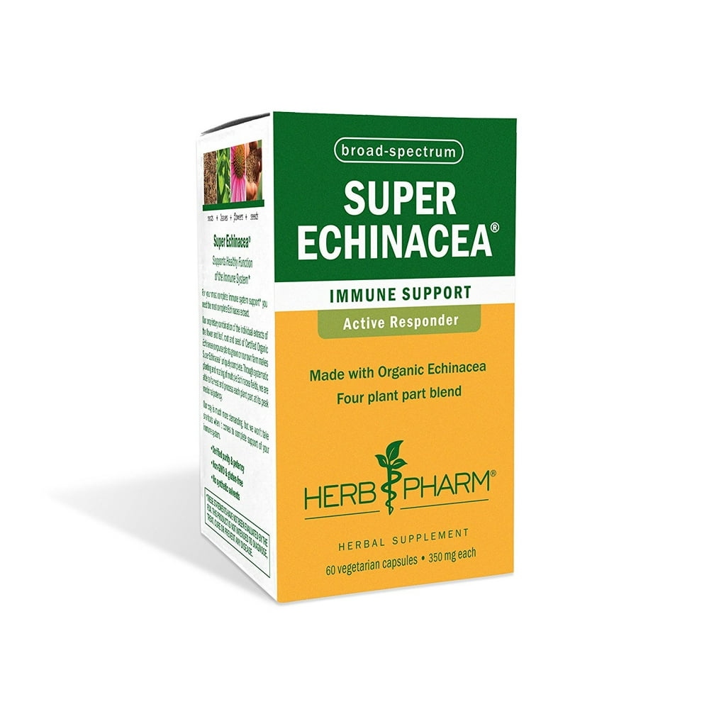 Certified Organic Super Echinacea Extract for Immune System Support