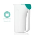 thumbnail image 6 of Frida Baby Control The Flow Polypropylene ABS Rinser, Bath Time Rinse Cup with Easy Grip Handle and Removable Rain Shower, White, 6 of 6