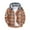 a-Orange, variant on Plaid Hooded Long Sleeve Shirt Casual Button Down Flannel Shirt Jacket Outdoor Comfortable Soft Breathable Fabric Mesh Sleeve Casual Blouse