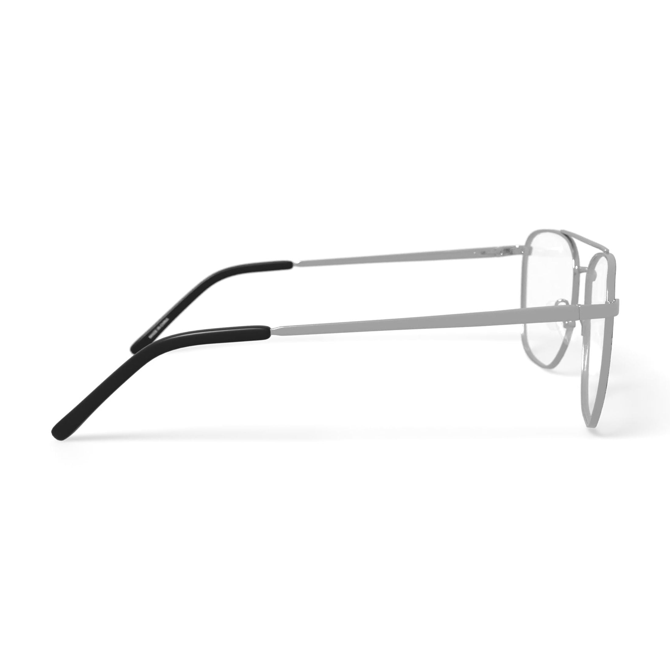 Bio Eyes Men's BE145 Mangrove Aviator Prescription Eyeglasses with Case, Black Gold