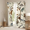 thumbnail image 3 of Castle Fairy Hunting Wood Letter C Black Out Curtains for Boys,Wildlife Deer Curtains Pack of 2 (42x63 Each), 3 of 6