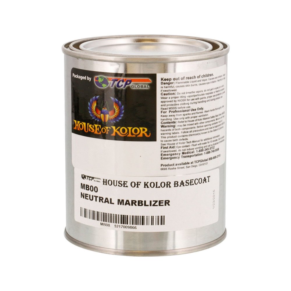 1/2 PINT CLEAR MARBLIZER House of Kolor Shimrin Artistic Basecoat Paint