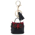 thumbnail image 1 of Purse Cute Cartoon Owl Design Charm Keychain Handmade Rivet Decoration Storage Gift Money Bag Storage Pouch Pendant Fashion Accessory, 1 of 11