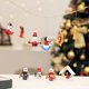 thumbnail image 5 of Adornos para árboles de Navidad - Decoraciones navideñas de granja rústica - Colgantes de madera, 5 of 5