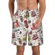 thumbnail image 1 of Balery London Landmark1 Traje de Baño Estilo Hawaiano para Hombre, Shorts de Secado Rápido con Bolsillos-X-Large, 1 of 6