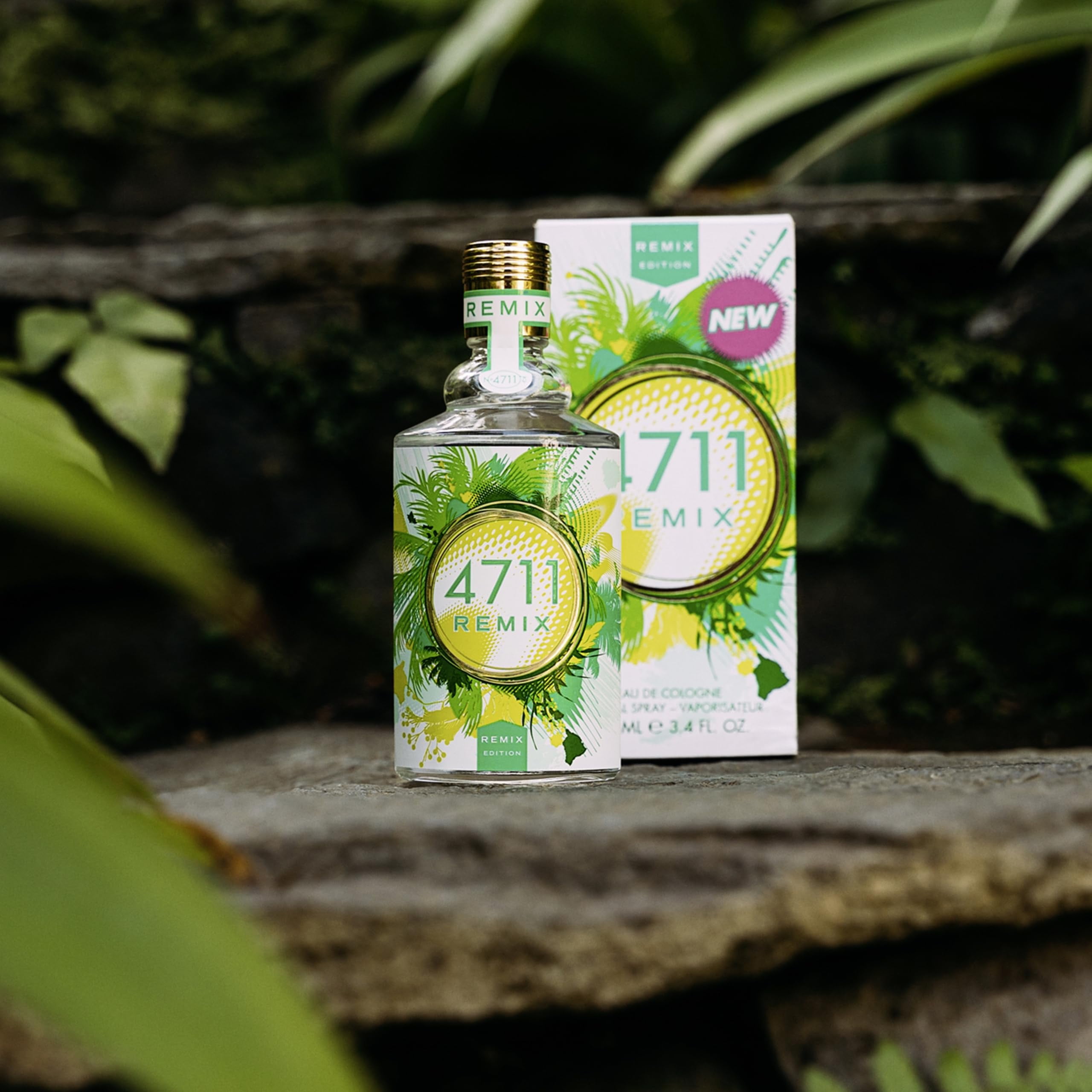 Logo Green Oasis 4711 Neues Parfum Body Splash Importado 4711