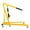 Yellow, variant on 2024 New 4000LB Engine Hoist with Lever, 2 Ton Folding Cherry Picker Ship Crane Engine Hoist, Heavy Duty Steel Lift Garage Workshop Auto Repair Foldable Stand 6 Caster