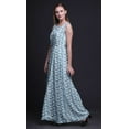 thumbnail image 2 of Bimba Robe Longue Débardeur pour Femmes Shibori Maxi Col Rond Imprimée Robe de Soirée-Xx-Grand, 2 of 5